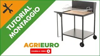 Barbecue a legna e carbone famur BK7 Superior: Guida completa al montaggio del prodotto