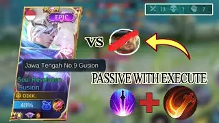 GUSION SIDELANE EXECUTE? NO PROBLEM | MOBILE LEGENDS