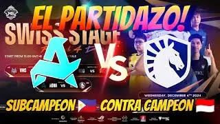 EL PARTIDAZO AURORA VS TLID SUBCAMPEON DE 🇵🇭 CONTRA EL CAMPEON DE 🇮🇩 M6 MLBB ESP