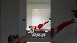 Pilates sculpt from home! All low impact on Fit with Coco! #pilates