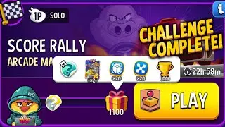 Solo Challenge Score Rally Arcade Man 1100 points | Match Masters