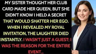 During Family Brunch, Sister Got The Country Club Membership&mdash;I Got A Royal Invitation