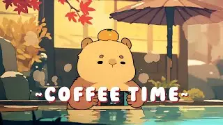 [60 Minutes] Capybara Lofi Zone | Cozy Beats for Relaxation 🦫 🍵 ✨ | Focus Helper