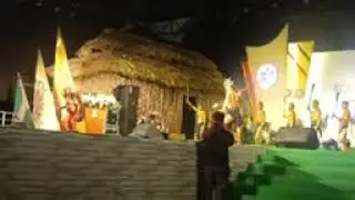 Nocte War Dance New tupi village.👍🌎