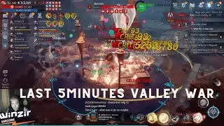MIR4 COMMANDER BEMBOL G? LAST 5MINUTES VALLEY WAR! #mir4 #mir4global #phalliance #hofalliance