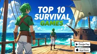 Top 10 Survival Games For Android of 2025 | (Crafting/Building/Farming)
