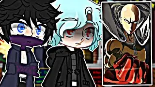 Liga dos Vilões React to Saitama || Tiktok || Gacha react