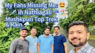 Nathiagali Mushkpuri Top | Trekking in Murree | Rain Forecast | Live Updates | Weather Updates #rain