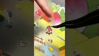 Colorful Farm - YYBB ART DIY STICKER SCENE |SATISFYING | ASMR #asmr #diy  #usa #uk