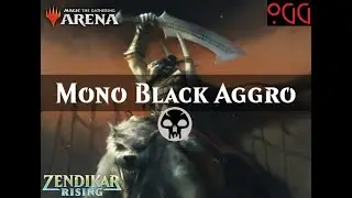 MTG: Arena Deck Tech &mdash; Mono Black Aggro [стандарт ZNR]