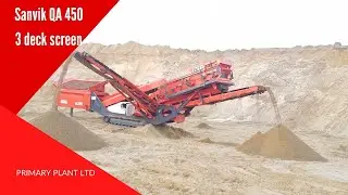 Sandvik QA 450 3 deck screen (crushing/quarry)