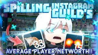 Exposing Instagram Guild's Player NETWORTH(OH MY MY SO RICH) | Growtopia