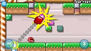 Hoggy 2. Jar #157. Level 157. Walkthrough.