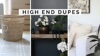 HOMEGOODS VS THRIFT STORE | DIY HIGH END DUPES HOME DECOR *BUDGET FRIENDLY & AESTHETIC*
