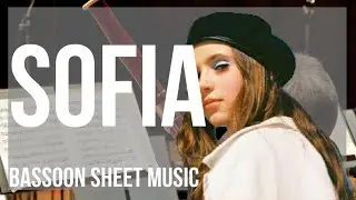 Bassoon Sheet Music: How to play Sofia by Clairo