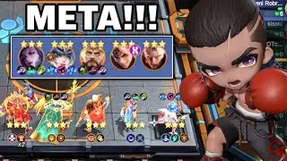 5 LEGENDARY HEROES 3 STAR USING PAQUITO | MAGIC CHESS GO GO META
