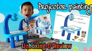 Review Projector painting || Unboxing mainan edukasi anak || Projector painting || Mainan anak