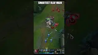 AVERAGE OLAF MAIN IQ  #leagueoflegends #riotgames #toplane #gaming