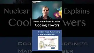 Are Cooling Towers RADIOACTIVE? - Nuclear Engineering Explains in Less than 20 Seconds