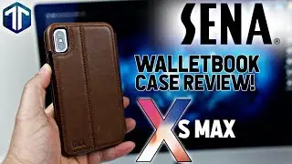 iPhone XS Max Sena WalletBook Case Review!