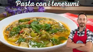 Pasta con i tenerumi alla palermitana - PRIMI PIATTI