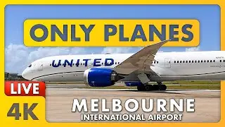🔴 LIVE 45+ KTS WIND @ MELBOURNE Airport MEL w/ James + ATC ✈️