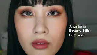 relaxed grwm: let's try the ABH Primrose palette! a monolid makeup tutorial~