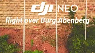 DJI NEO flight over Burg Abenberg (practice to fly RC 2)