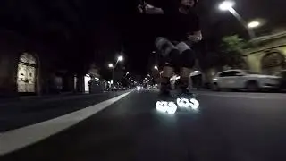 Светящиеся колеса Flying Eagle  Lazerwheelz  110 мм