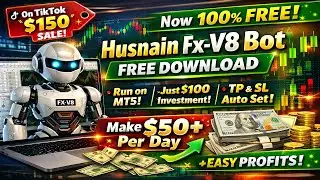 The Best Free Forex Robot With Auto TP & SL | Use Forex Robot Trading MT5 | Algorithmic Trading ||