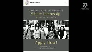 winter internship at National Museum
