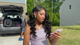 GRWM @treasureskhi 8th grade Prom Edition | Auntie Nita bday weekend turn up| SundayFunday