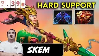 Skem Enchantress Hard Support - Dota 2 Patch 7.39E Pro Player Full Gameplay