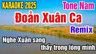 Đoản Xuân Ca Karaoke Tone Nam Nhạc Sống gia huy karaoke