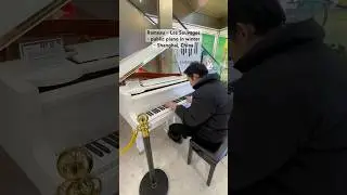 Public Piano - Shanghai, China - Rameau - Les Sauvages (1) - 1/7/26 #pianolessonsonline