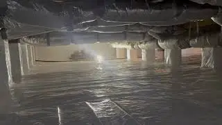 Crawlspace Encapsulation - Walkthrough of Finished Project!