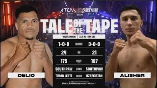 MAIN EVENT‼️ Delio VS Alisher Hollywing Sport Night Bali