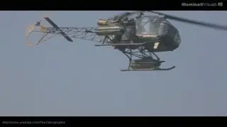 Extreme Low Fly Pass Cheetah Helicopter
