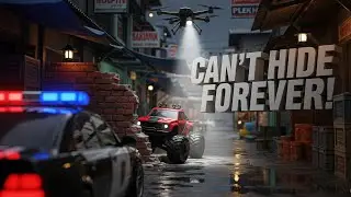 🤯Realistic RC Police Chase Ends in Unexpected Twist..!!!