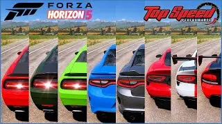 Top 12 Fastest Dodge Cars in Forza Horizon 5 | Acceleration Battle (Tuned)