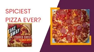 Iceland Scarily Spicy Stuffed Crust Pizza Review - (&pound;2.60)