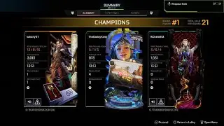 Apex: The Daddy Kong - Ranked BR Win as Conduit! 5 kills (21 total team kills)
