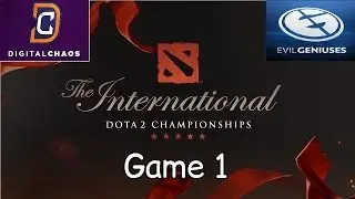 DC vs EG - Game 1 - LB Finals TI6 Main Event - Highlights