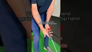 How to grip the club correctly for golf beginner! #golf #golfgame #golfbeginner #golfgrip