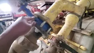 Running a Oilfield Frac pump notes and maintenance