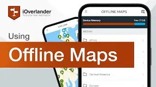 4: iOverlander 2 - Download and Manage Offline Maps