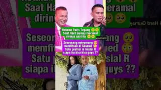 Hotman Paris Kaget !! Hard Gumay Ramal ada orang inisial R yang akan menyerang nya #hardgumay