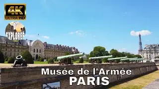 EXPLORING PARIS》Walking Around Musée de l'Armée 2020 【4K】