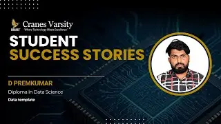 Testimonial by D Premkumar | Placed in Data Templete | PG Diploma in Data Science