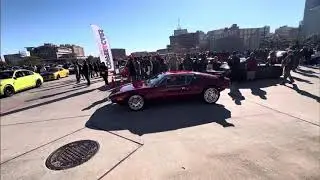 Timeless Arrival: 1972 De Tomaso Pantera at Cars & Coffee Houston!